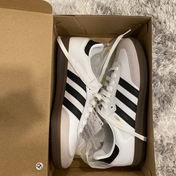 Adidas Samba OG White and Black Originals - Picture 2 of 4